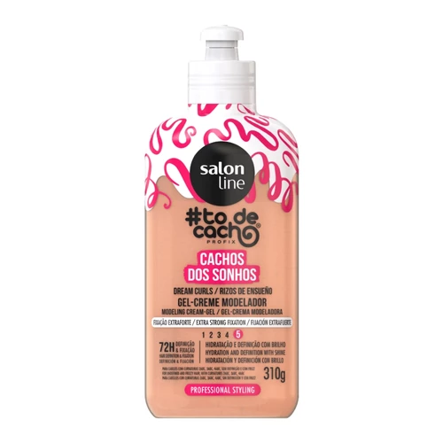 #To de Cacho Gel Creme Cachos dos Sonhos Salon Line 310G