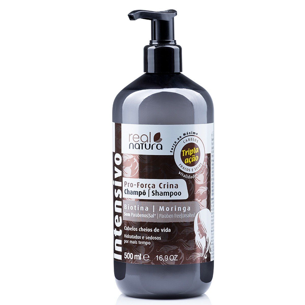 Shampoo Pro Força Crina 500ml Real Natura