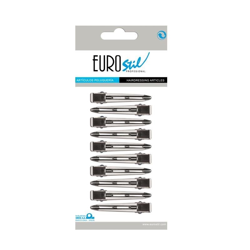 Pinças De Cabelo Metálicas Médias 63mm 10un Bifull