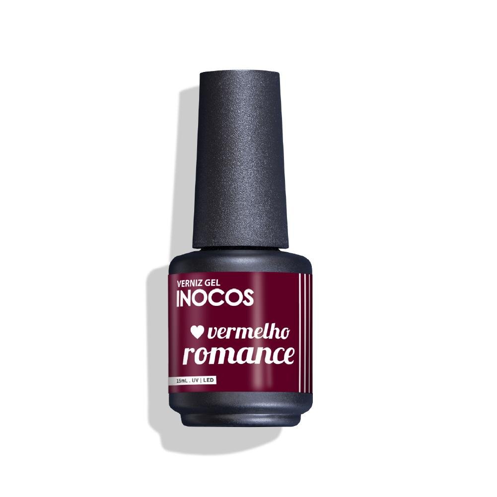 Vermelho Romance Verniz Gel 15ml Inocos