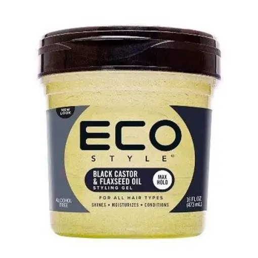 Eco Style Gel Black Castor 473ML