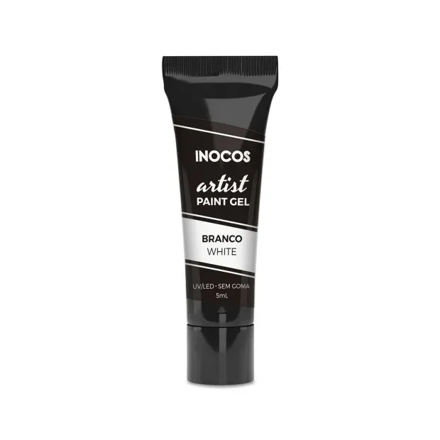 Paint Gel Artist Branco 5ml Inocos
