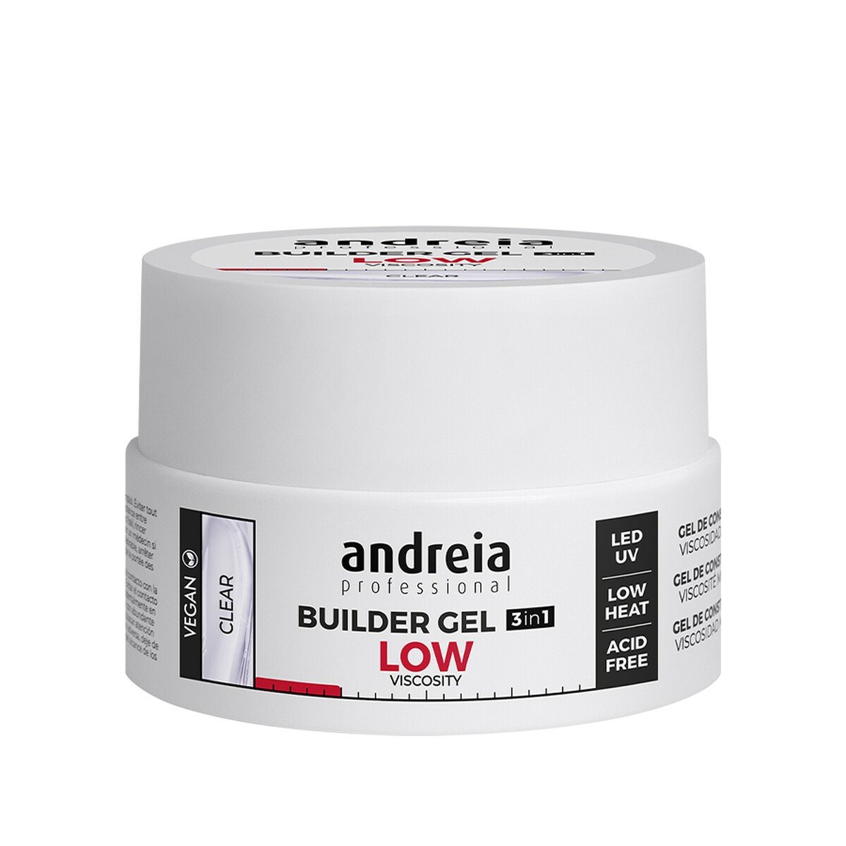 Builder Gel Low Viscosity Clear 22 Gr 3 In 1