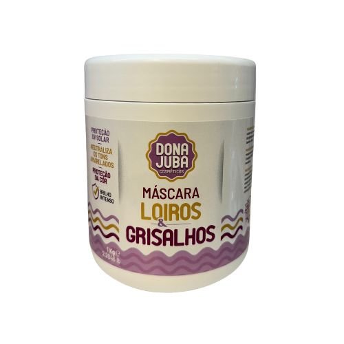 Dona Juba Máscara Loiros e Grisalhos 1kg