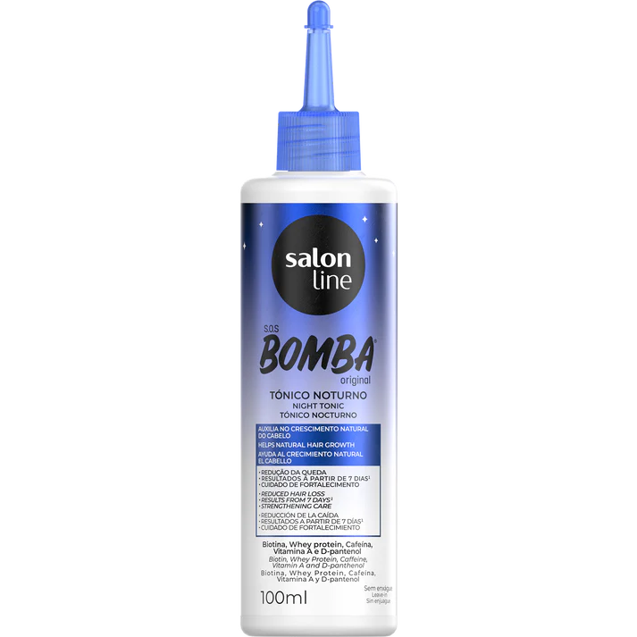 Tônico Noturno Crescimento SOS Bomba 100ML - Salon Line