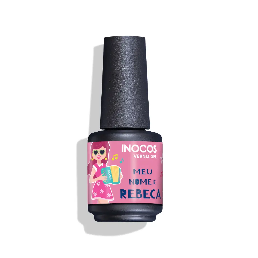 Verniz Gel Meu Nome É Rebeca - 15ml Inocos