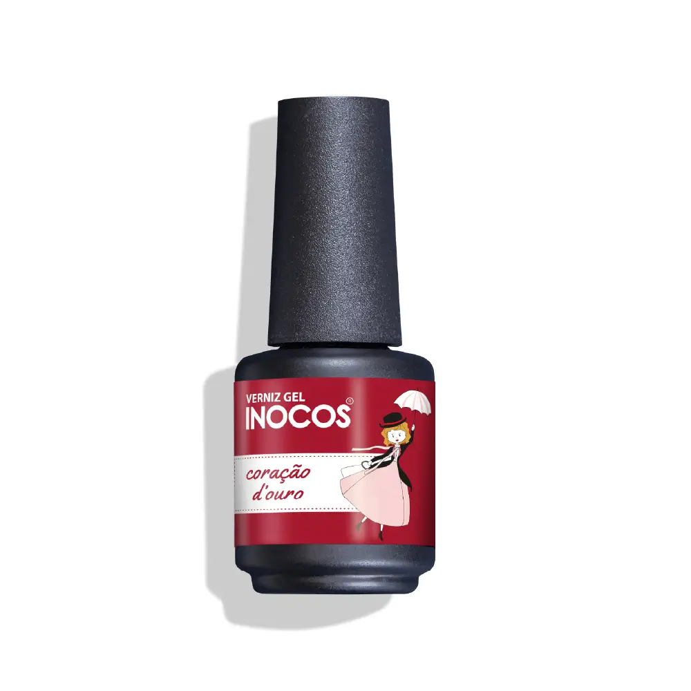 Coração D'ouro Verniz Gel 15ml Inocos