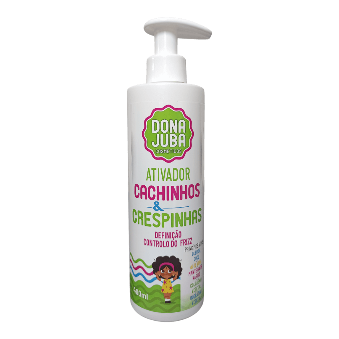 DONA JUBA ATIVADOR KIDS CACHINHOS E CRESPINHAS 400ML