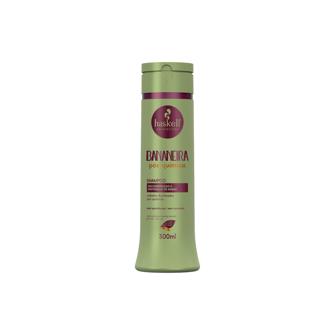 Haskell Shampoo Pós-química Bananeira 300ml