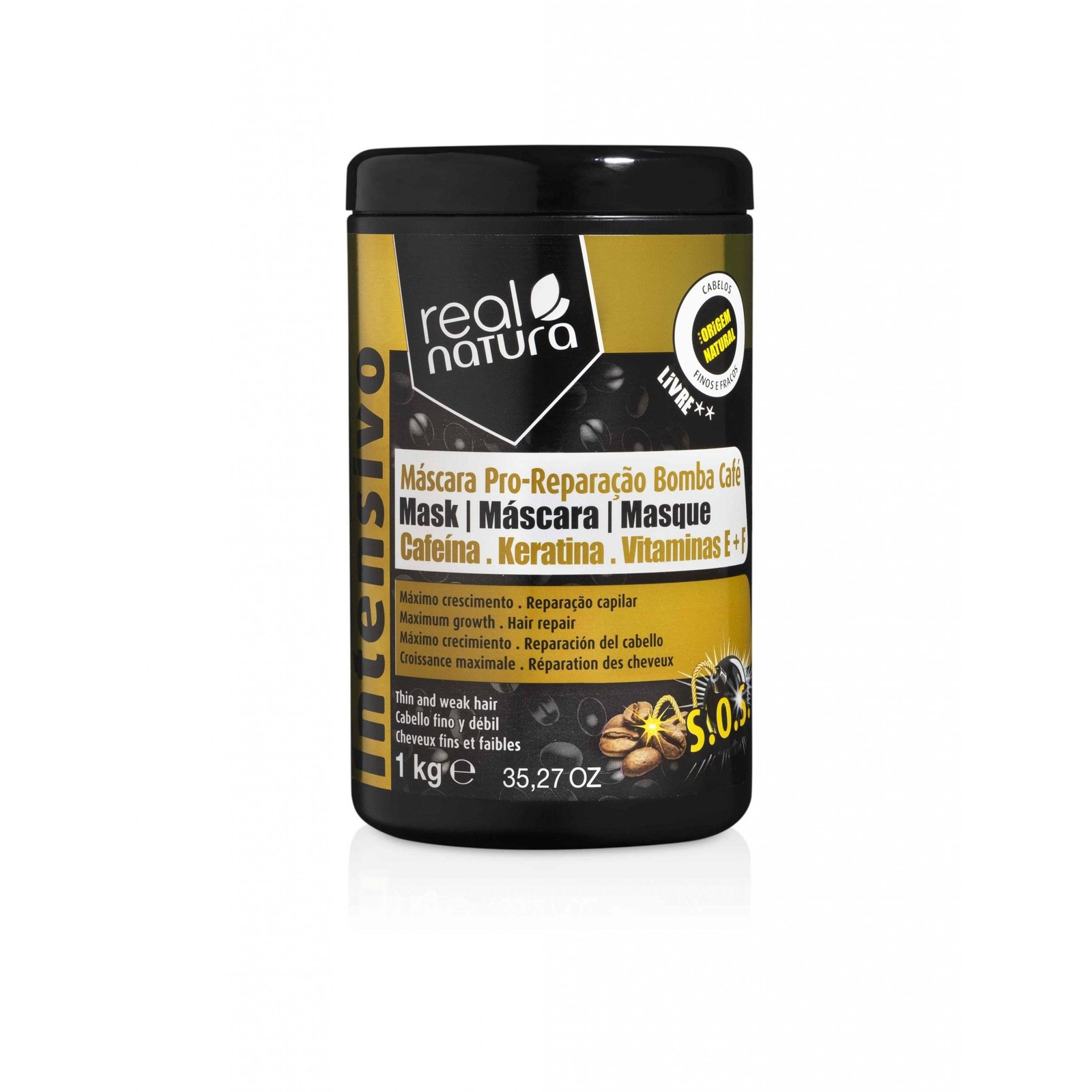 Mascara Sem Sal Pro-reparação Bomba Café 1kg