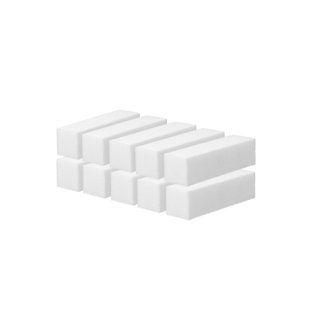 Pack 10 Blocos De Unhas Branco