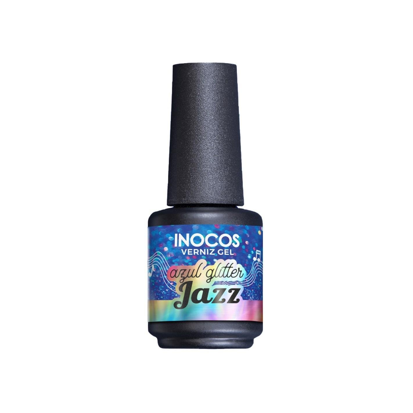 Verniz Gel Glitter Jazz 15ml - Inocos