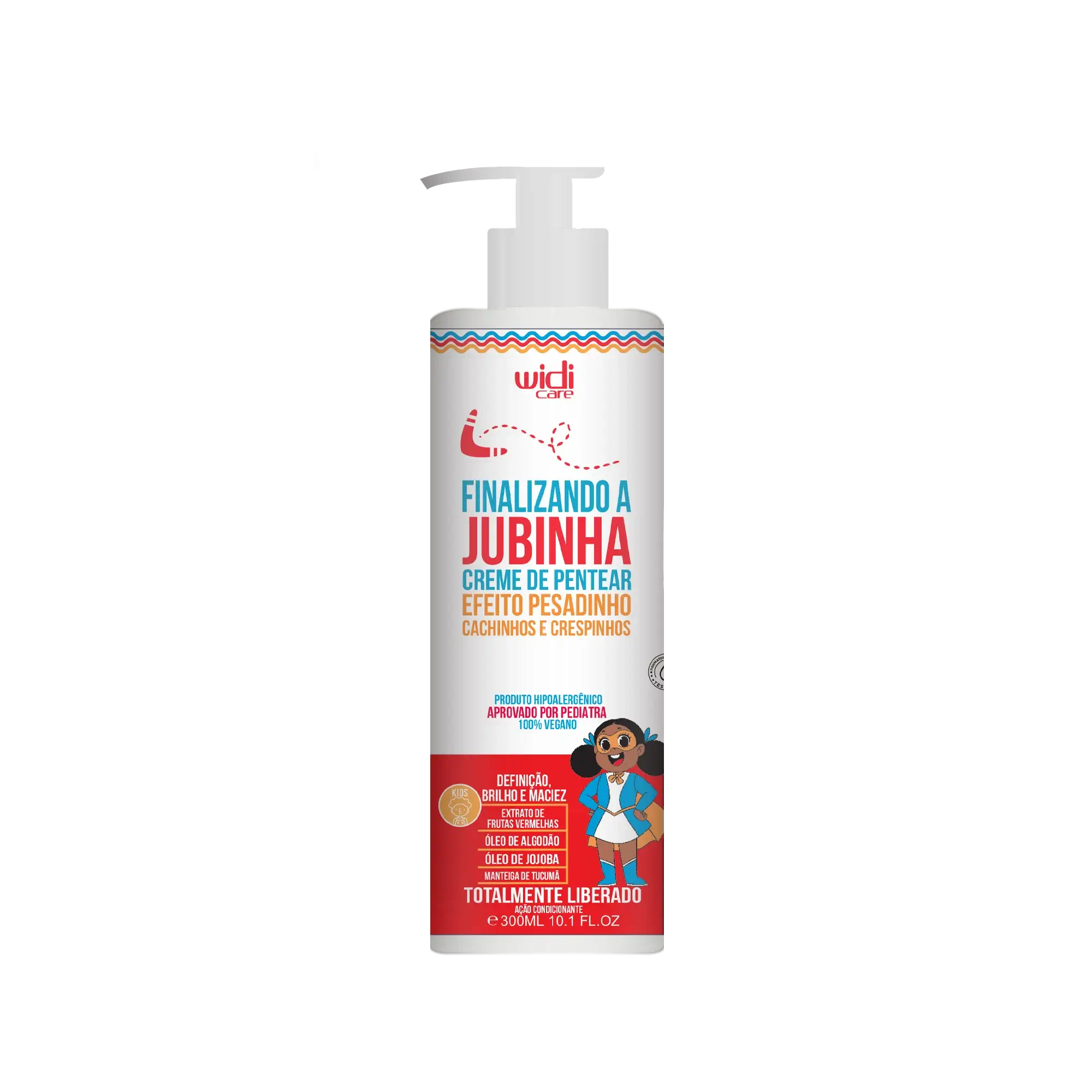 Widi Care Finalizando a Jubinha creme de Pentear Efeito Pesadinho