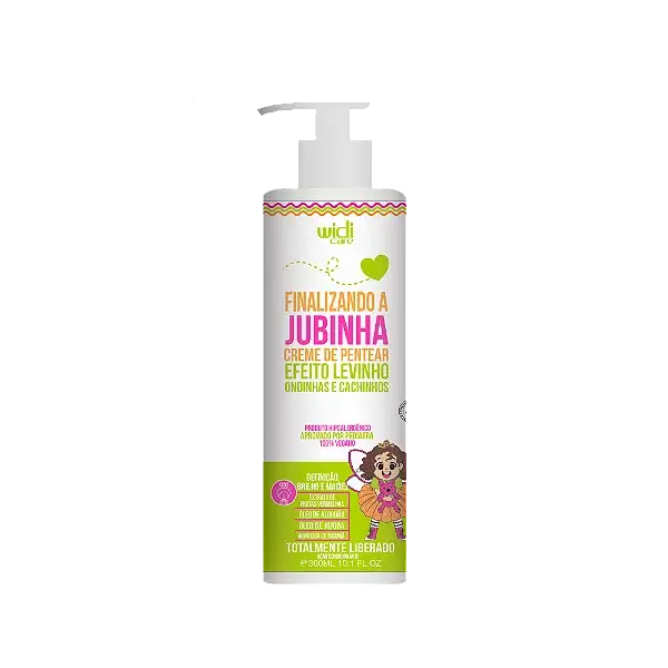 Widi Care  Finalizando a Jubinha Creme de pentear  Efeito Levinho 300Ml