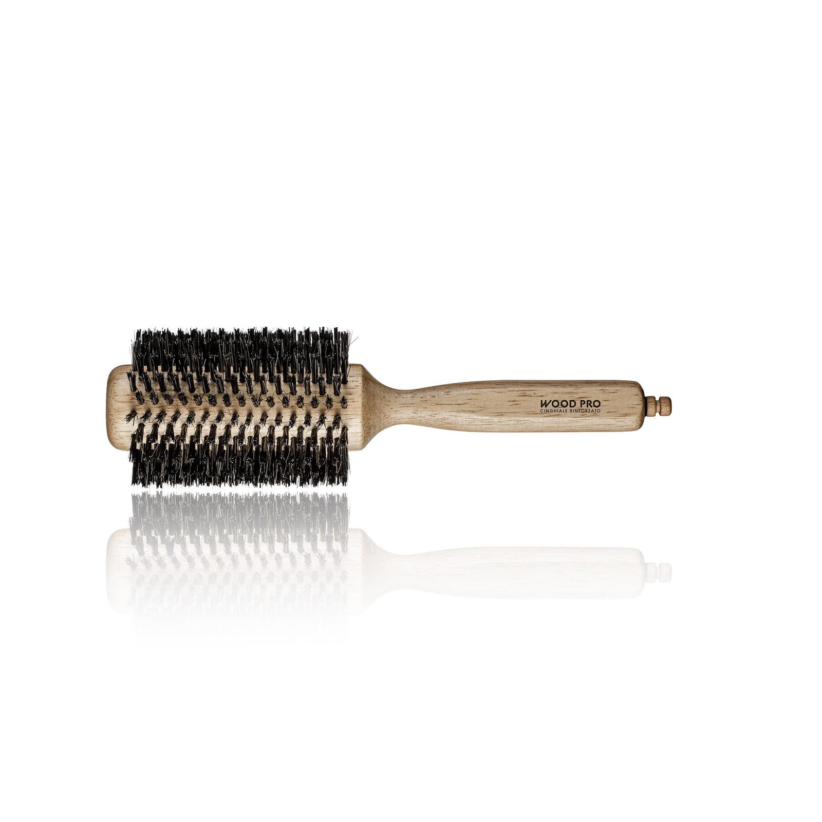 Escova De Madeira Com Cerdas de Javali E Nylon- Wood Pro 37mm - Xanitália