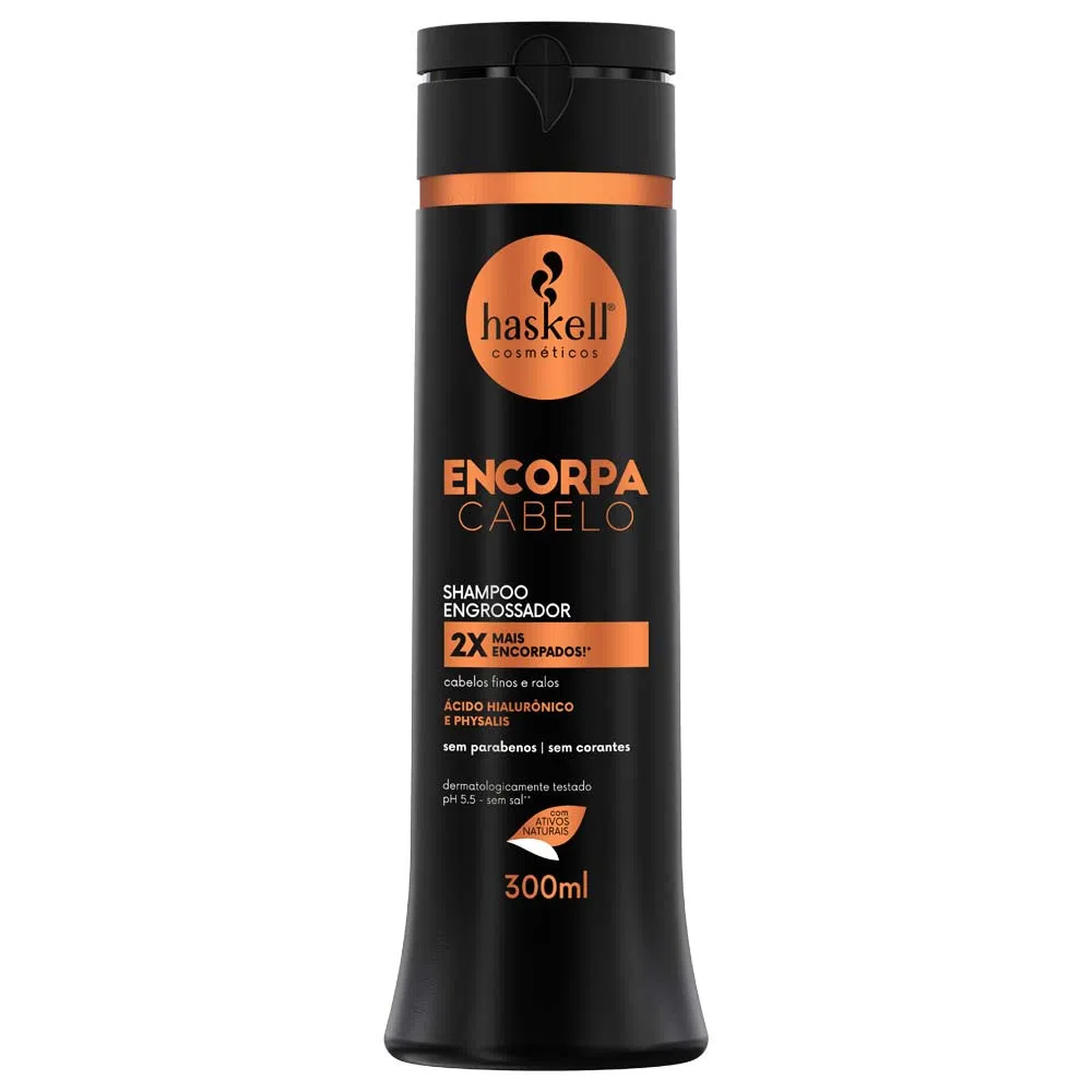 Shampoo Encorpa Cabelo 300ml - Haskell