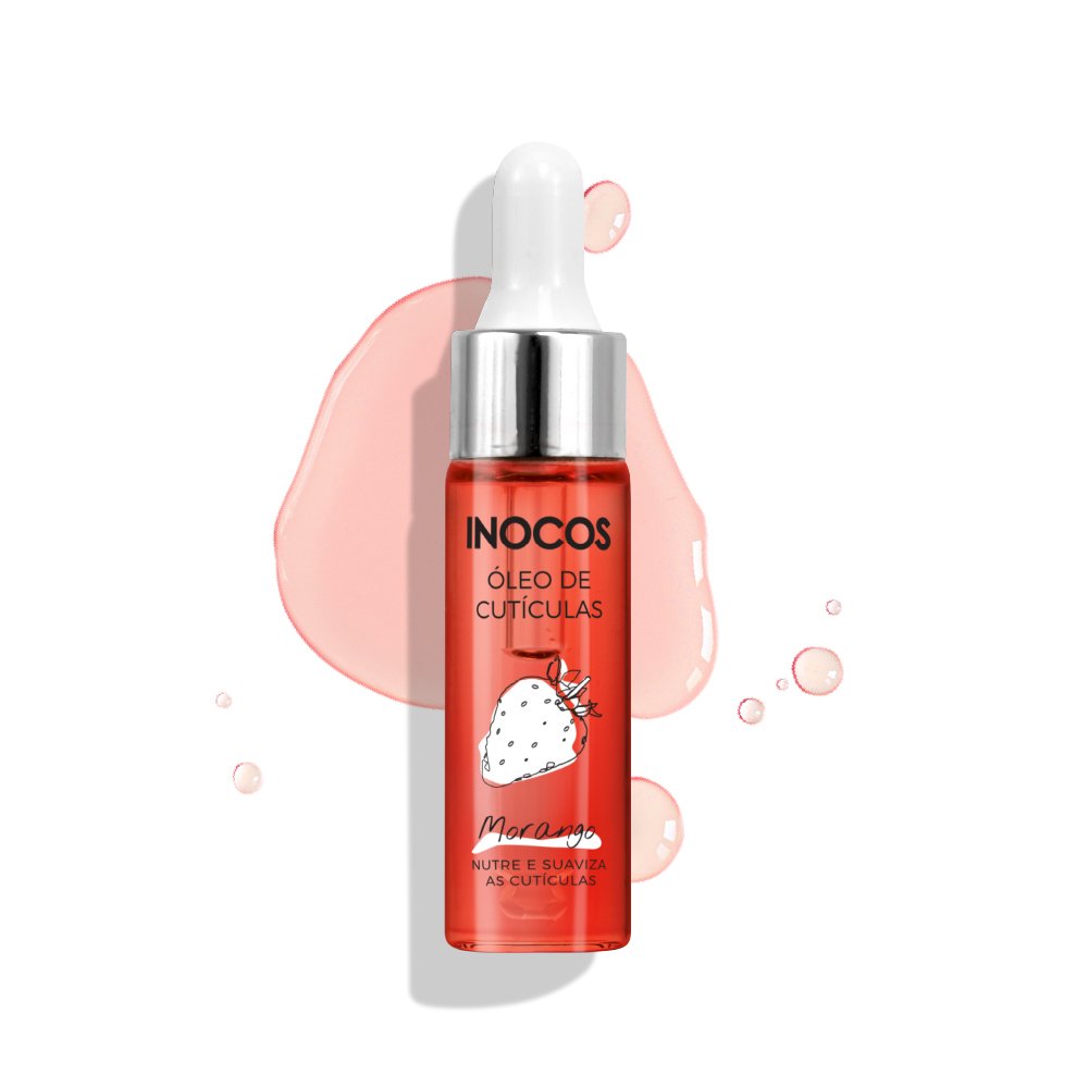 Óleo De Cuticulas Morango 15ml Inocos