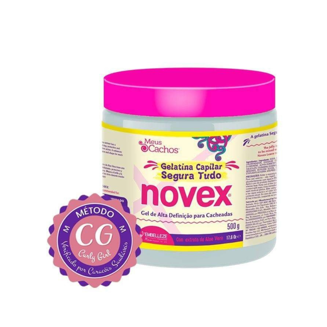 Gelatina Segura Tudo 500 g Novex