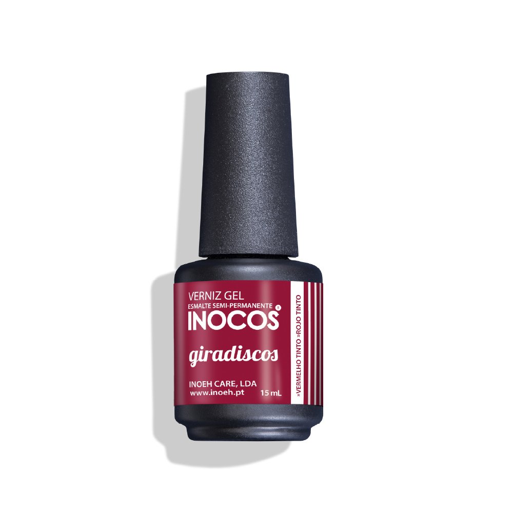 Gira Discos Verniz Gel 15ml Inocos