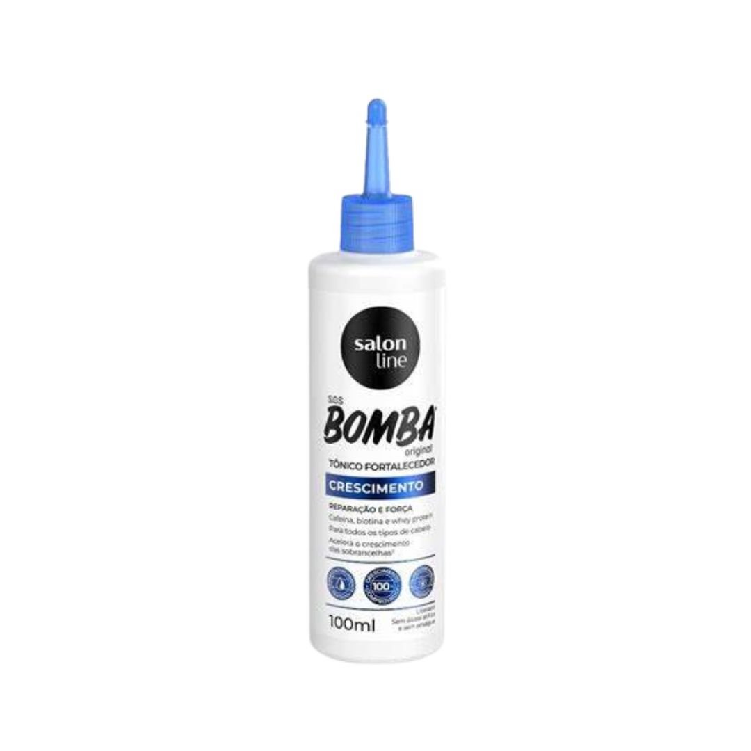 Tônico Fortalecedor SOS Bomba Crescimento Acelerado 100ml - Salon Line