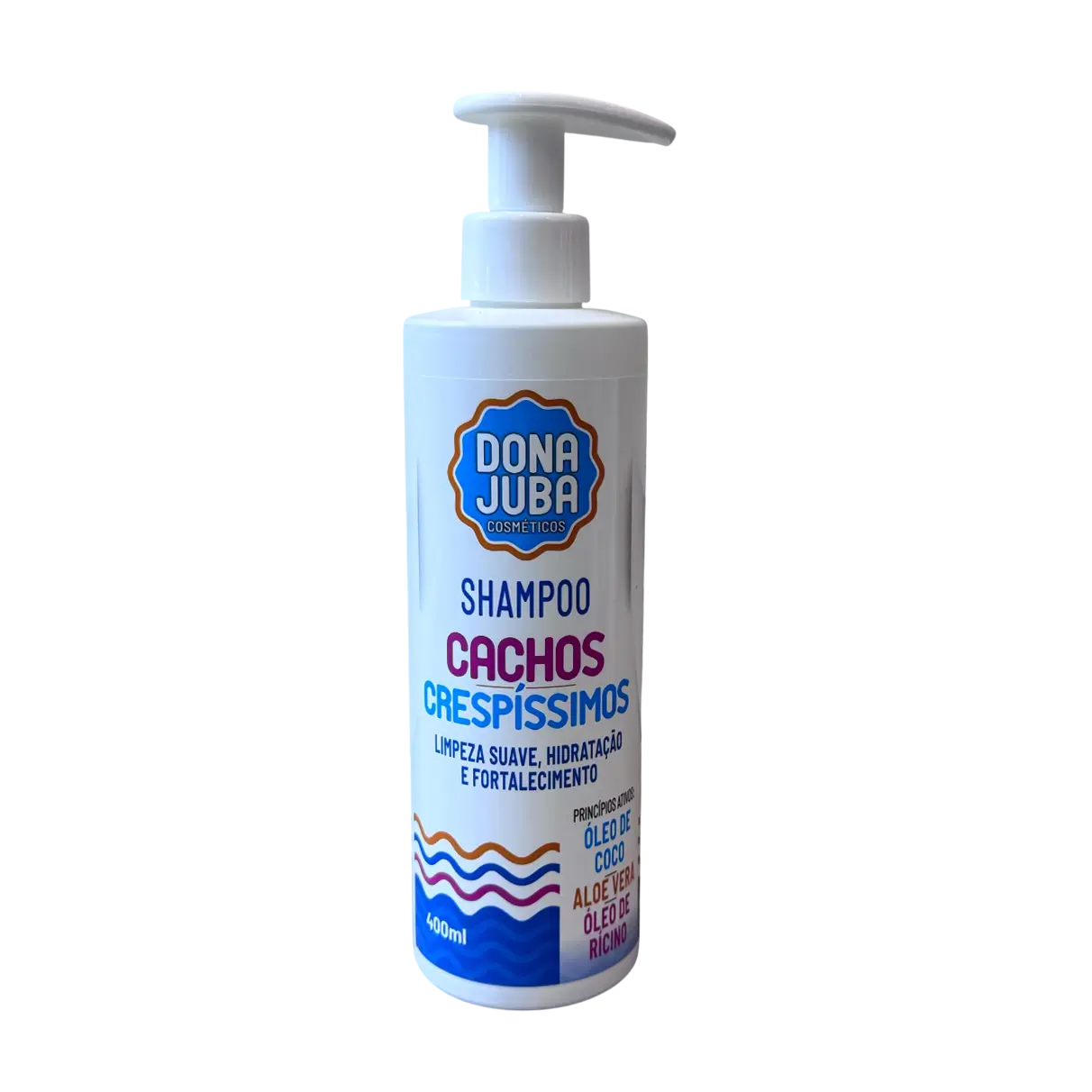Shampoo Cachos Crespíssimos 400ml - Dona Juba