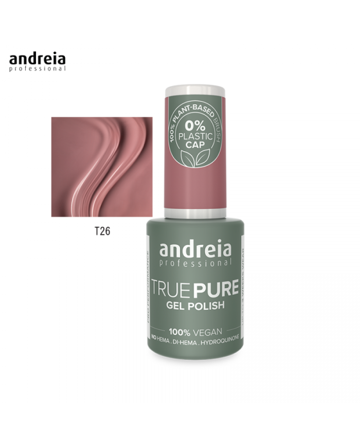 VERNIZ GEL TRUE PURE T26 - 10,5ML ANDREIA