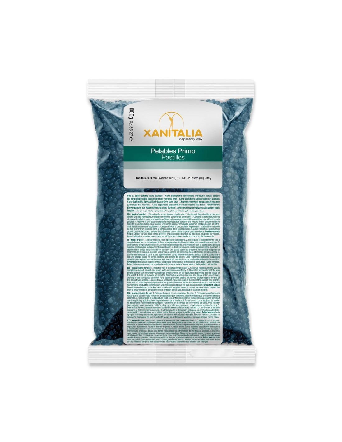 Cera Granulada Azuleno 1000g - Xanitalia