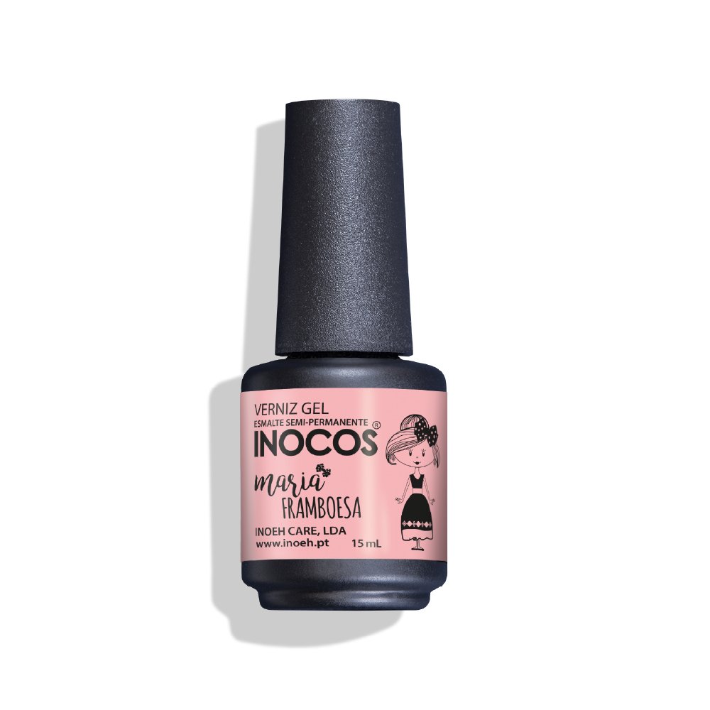 Maria Framboesa Verniz Gel 15ml Inocos