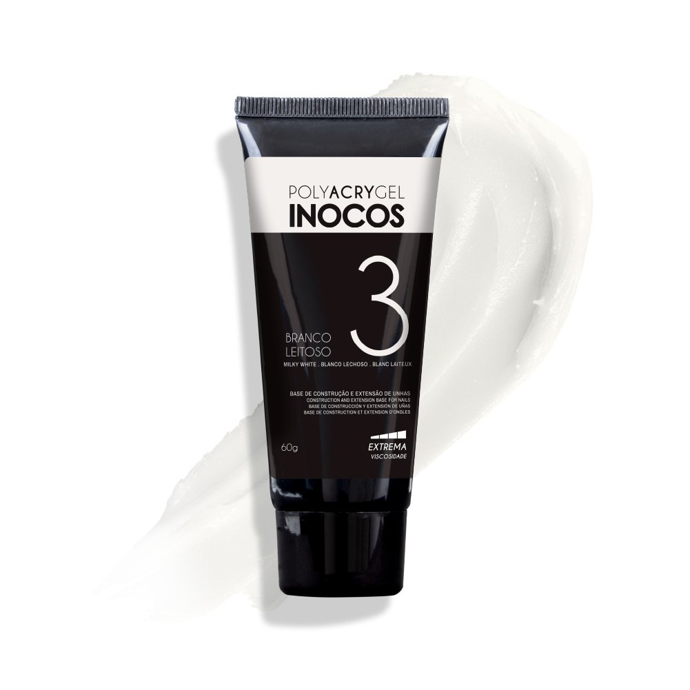 Polyacrygel Branco Leitoso 60Gr Inocos