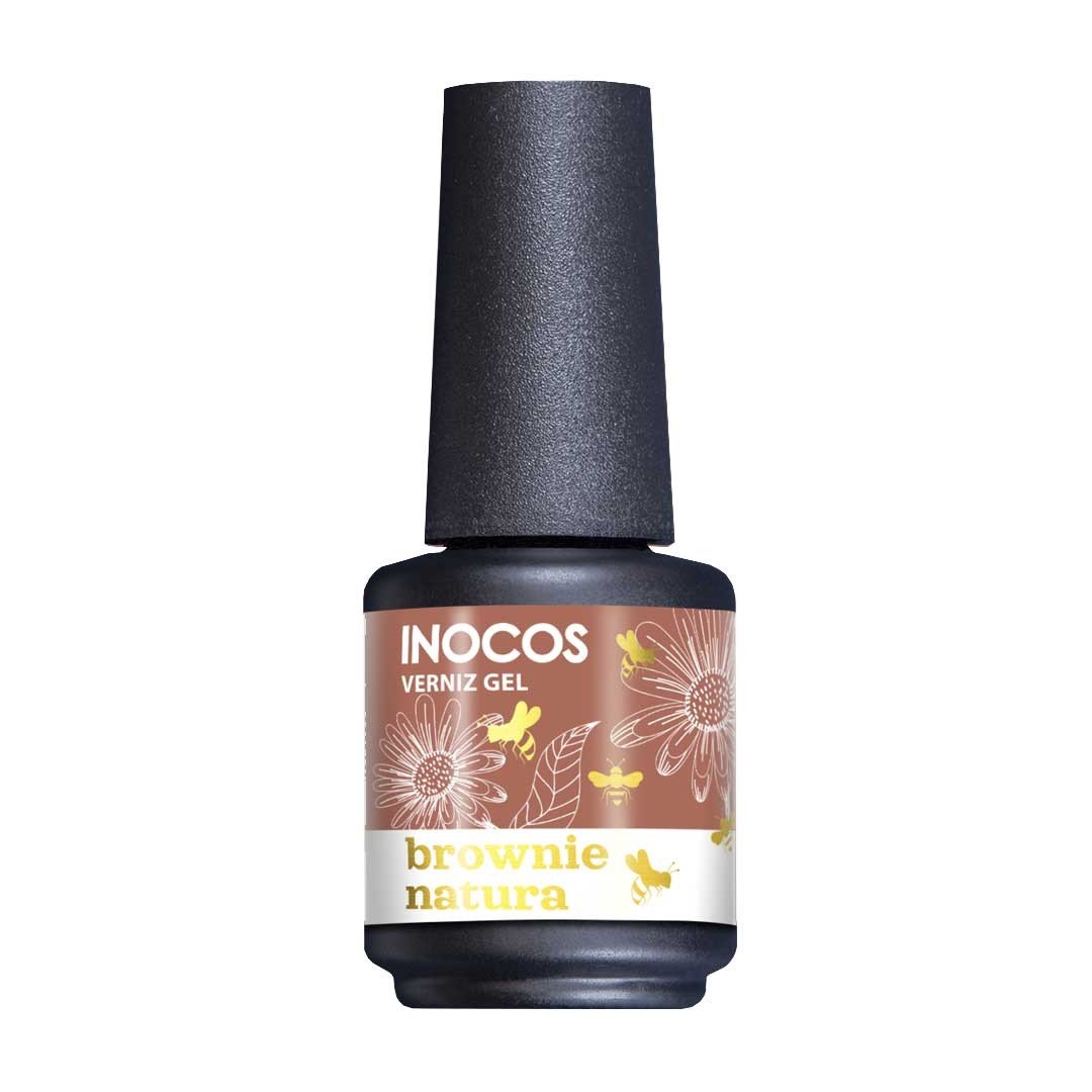 Verniz Gel Inocos Brownie Natura Lovers 15Ml