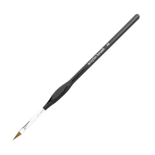 Pincel acrílico de gel de aquarela preto -8mm.