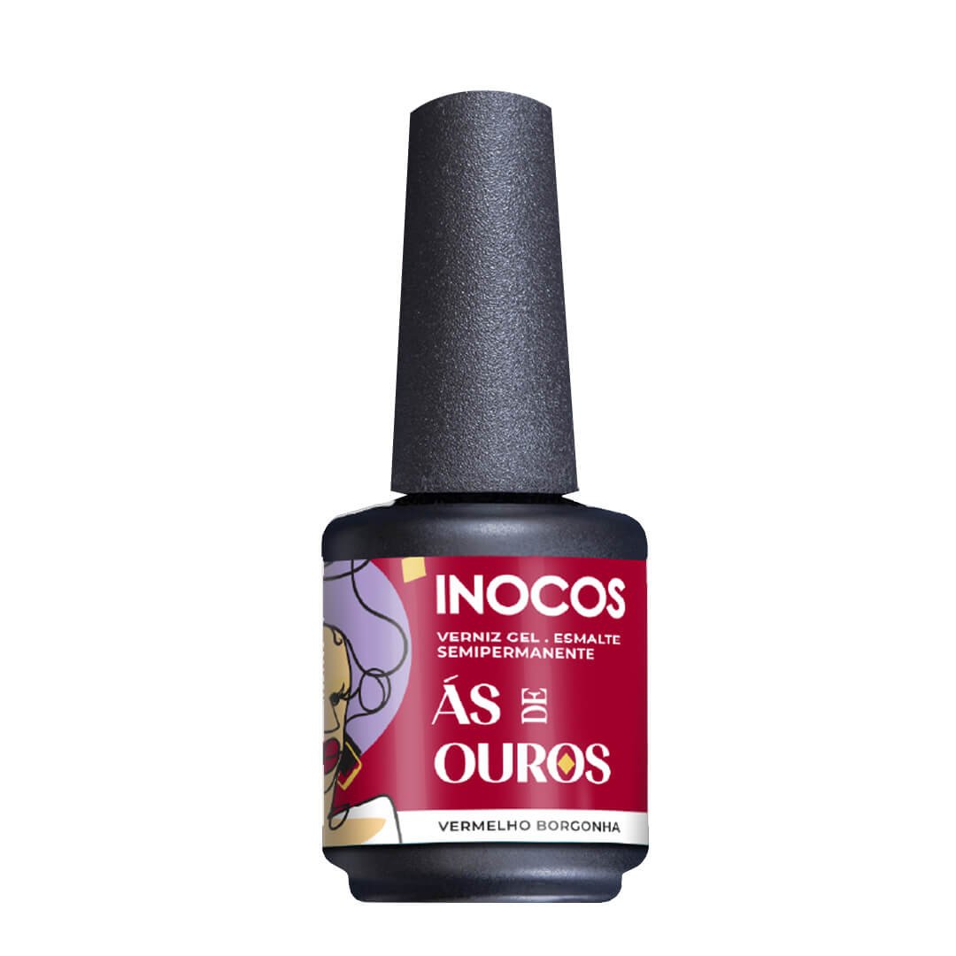 Verniz Gel Inocos Qh5 As De Ouros 15Ml