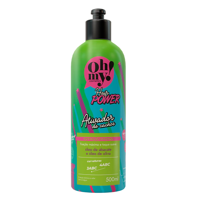 Ativador de Cachos Hair Power 500ml - Oh My!
