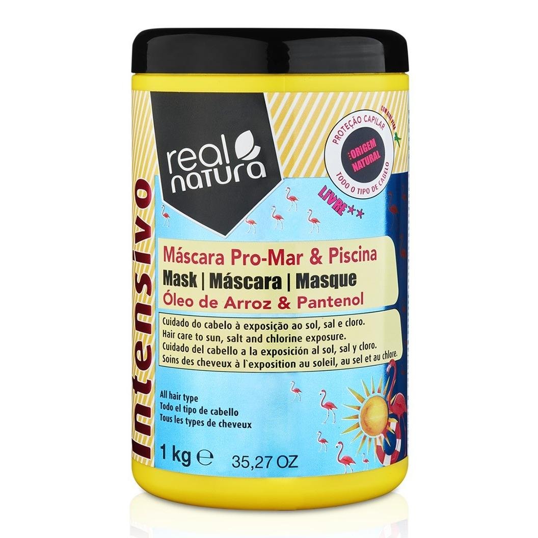Máscara Pro Mar E Piscina 1Kg Real Natura