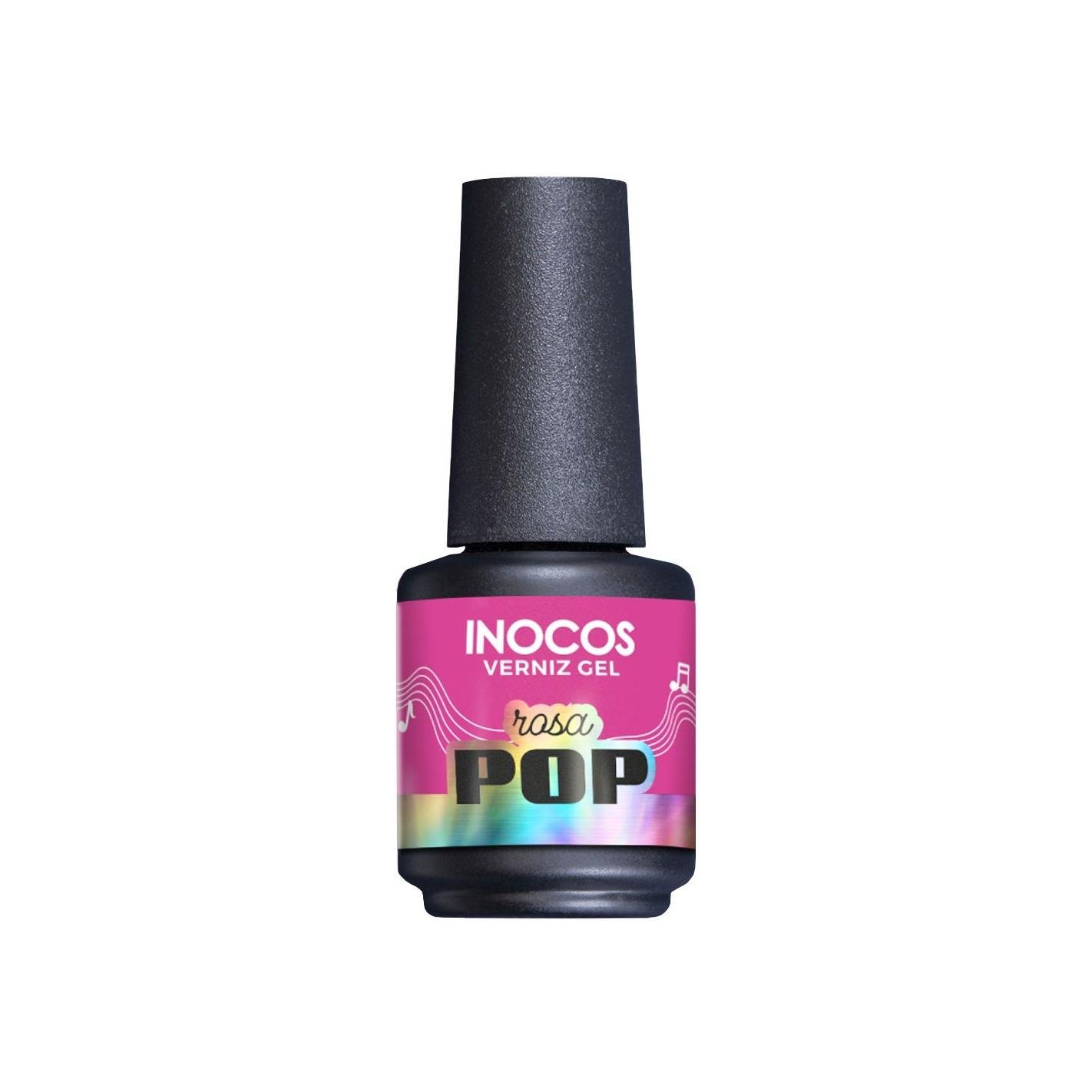 Verniz Gel Rosa Pop 15Ml - Inocos