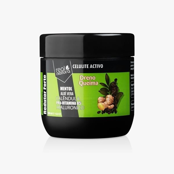 Real Natura Drenoqueima Celulite Ativo 500 Ml
