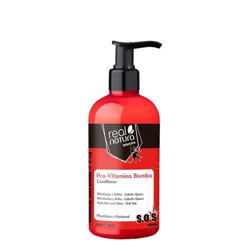 Condicionador Sem Sal Pro-Vitamina Bomba 300Ml - Real Natura