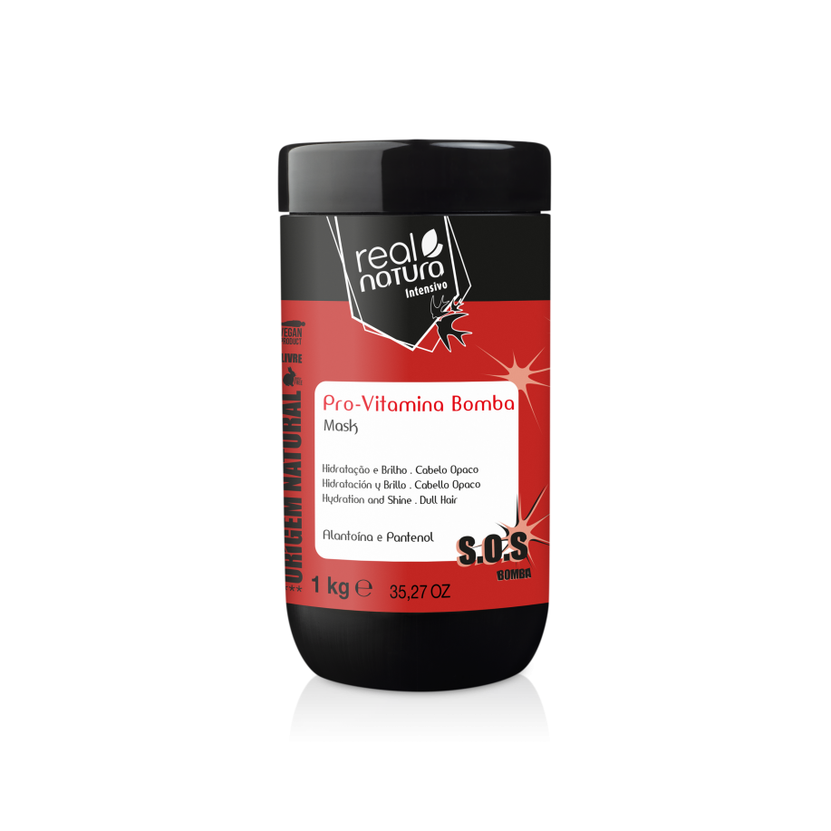 Máscara Pro Vitamina Bomba 1Kg Real Natura