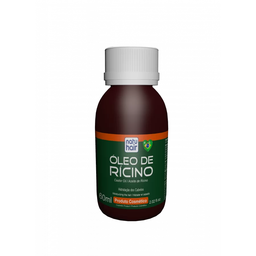 Óleo Capilar Ricino 60Ml - Natu Hair