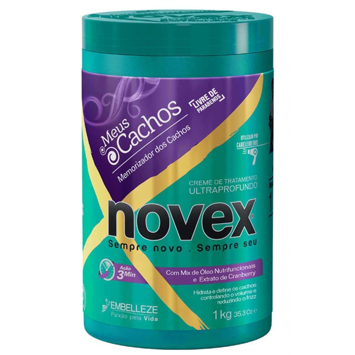 Novex Mascara Meus Cachos 1Kg