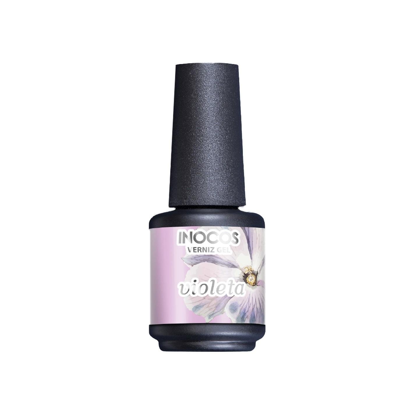 Verniz Gel Violeta 15Ml - Inocos