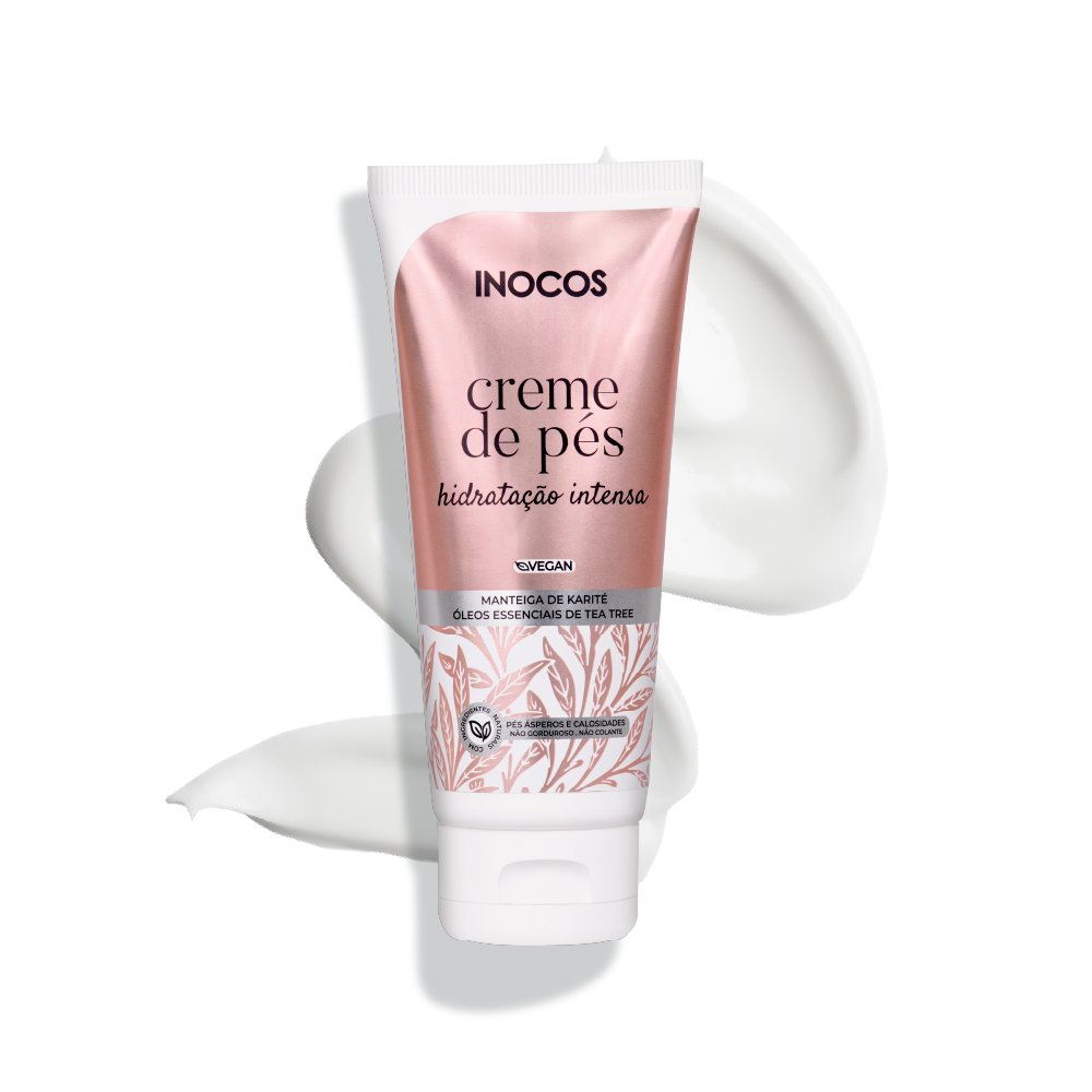 Creme De Pés Hidratação Intensa 100Ml - Inocos