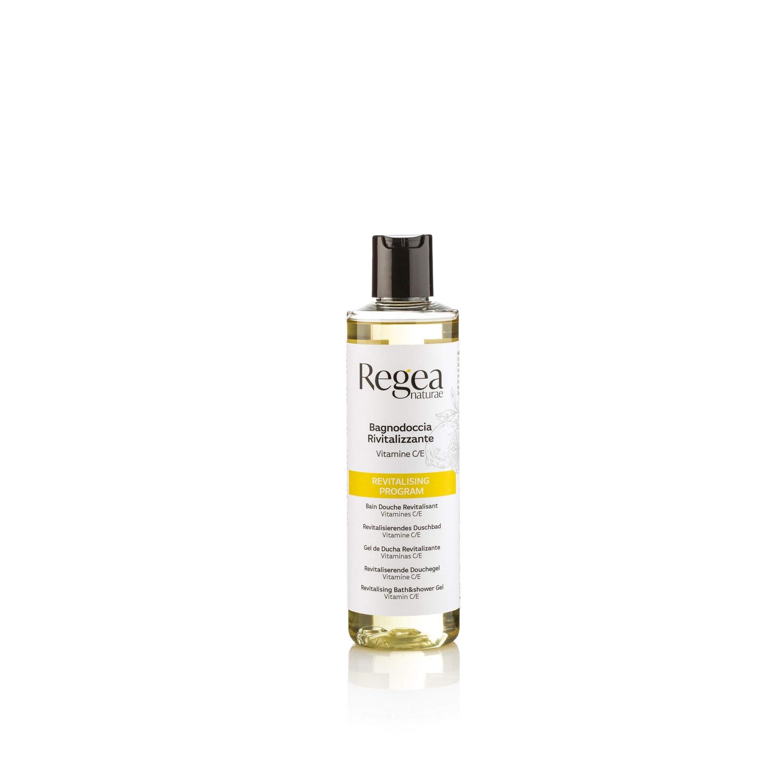 Regea - Gel De Banho Revitalizante Com Vitaminas C E E (250Ml)