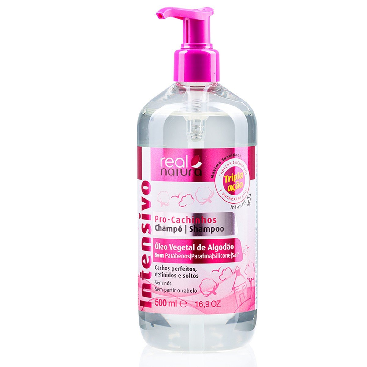 Shampoo Pro Cachinhos 500Ml Real Natura