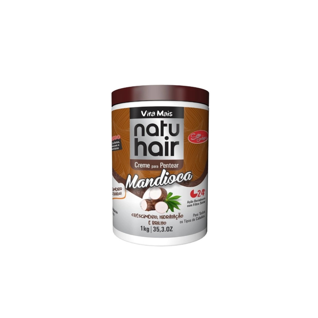 Creme De Pentear Mandioca 1Kg -Natuhair
