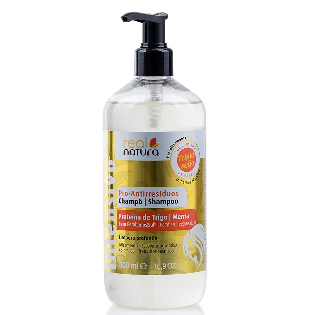 Shampoo Antirresiduos 500Ml Real Natura