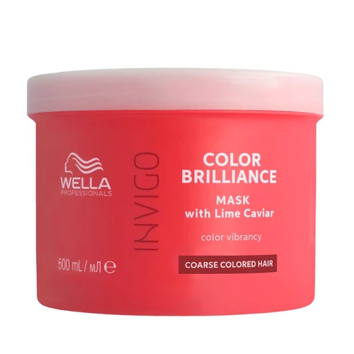 Wella Invigo Color Brilliance Máscara Cor Intensa Cabelo Espesso 500Ml