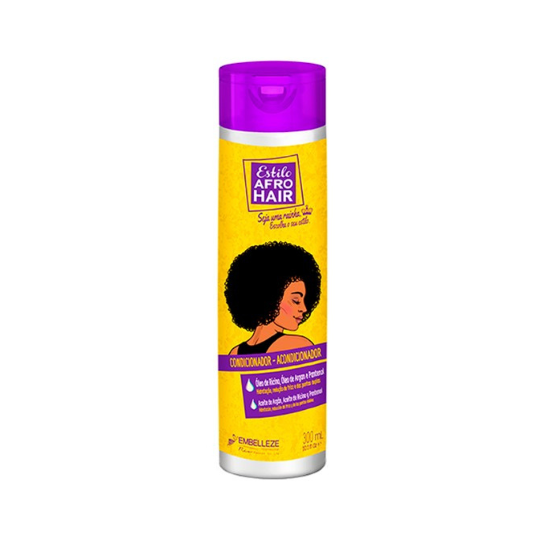 Condicionador Estilo Afrohair 300Ml Novex
