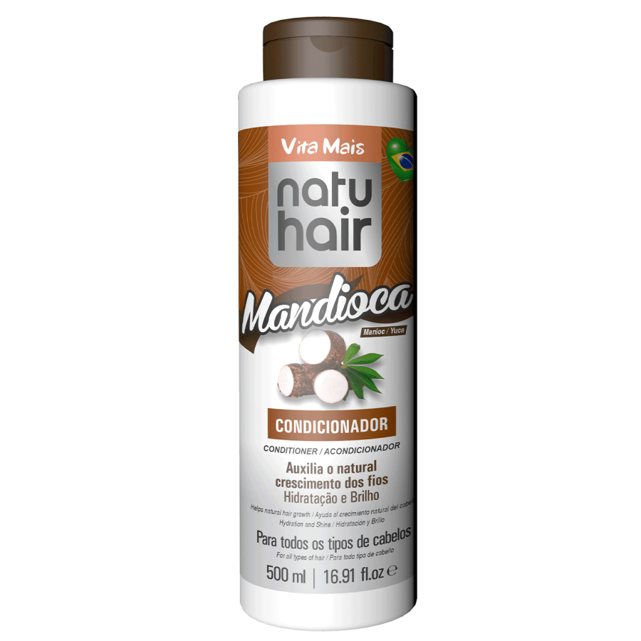 Condicionador Mandioca 500Ml - Natuhair
