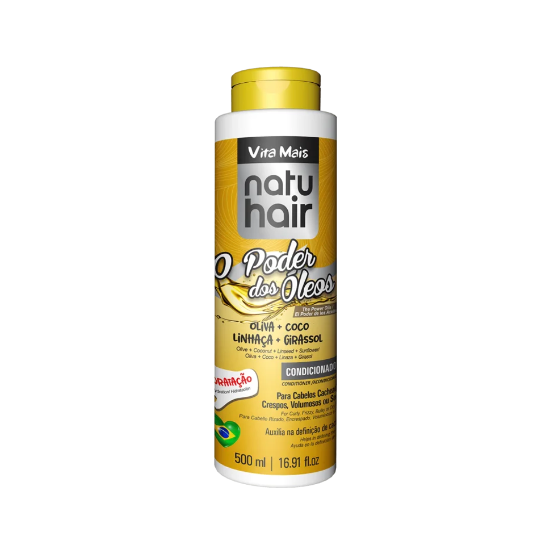 Condicionador O Poder Dos Oleos 500Ml - Natuhair